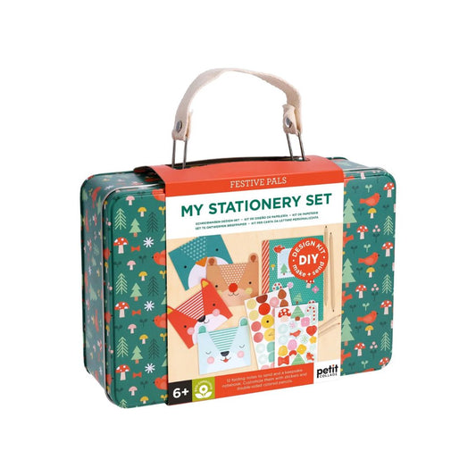 Mein Briefpapier-Set 'Festliche Kumpels'