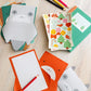 Mein Briefpapier-Set 'Festliche Kumpels'
