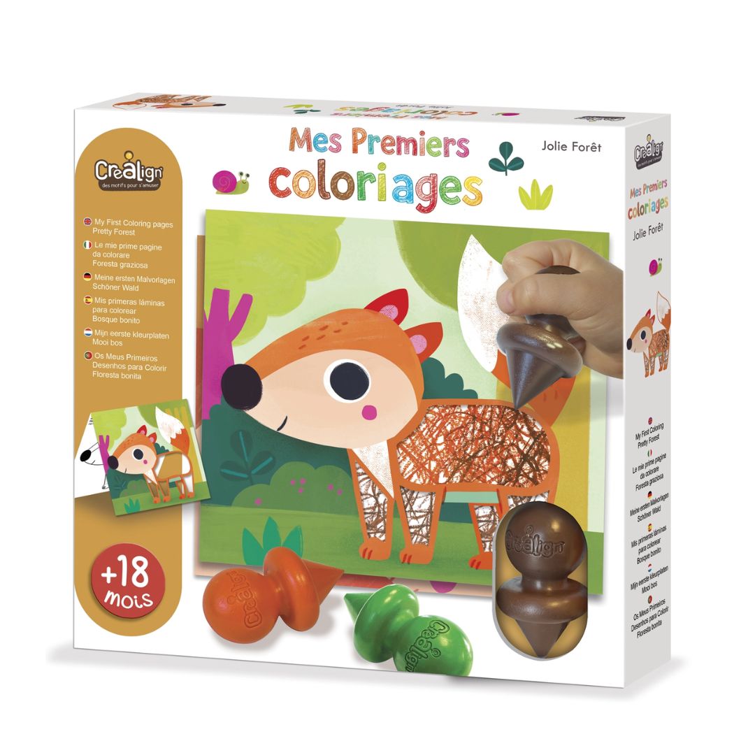 Meine ersten Ausmalbilder 'Schöner Wald'
