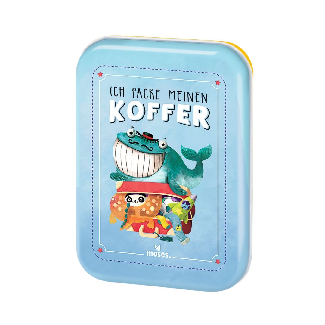 Merkspiel Ich packe meinen Koffer