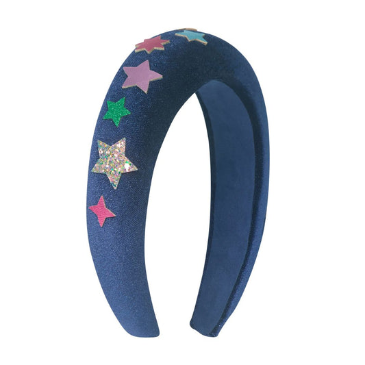 Mimi und Lula | Haarreifen Constellation Velvet Padded Alice
