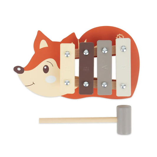 Mini Xylophon aus Holz 'Fuchs'