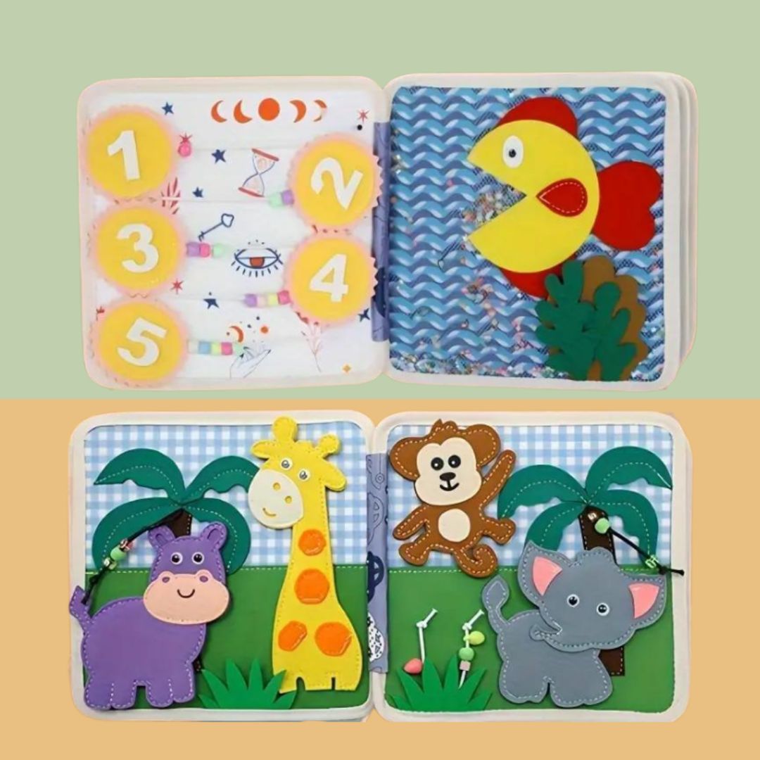 Montessori Beschäftigungsbuch Löwe