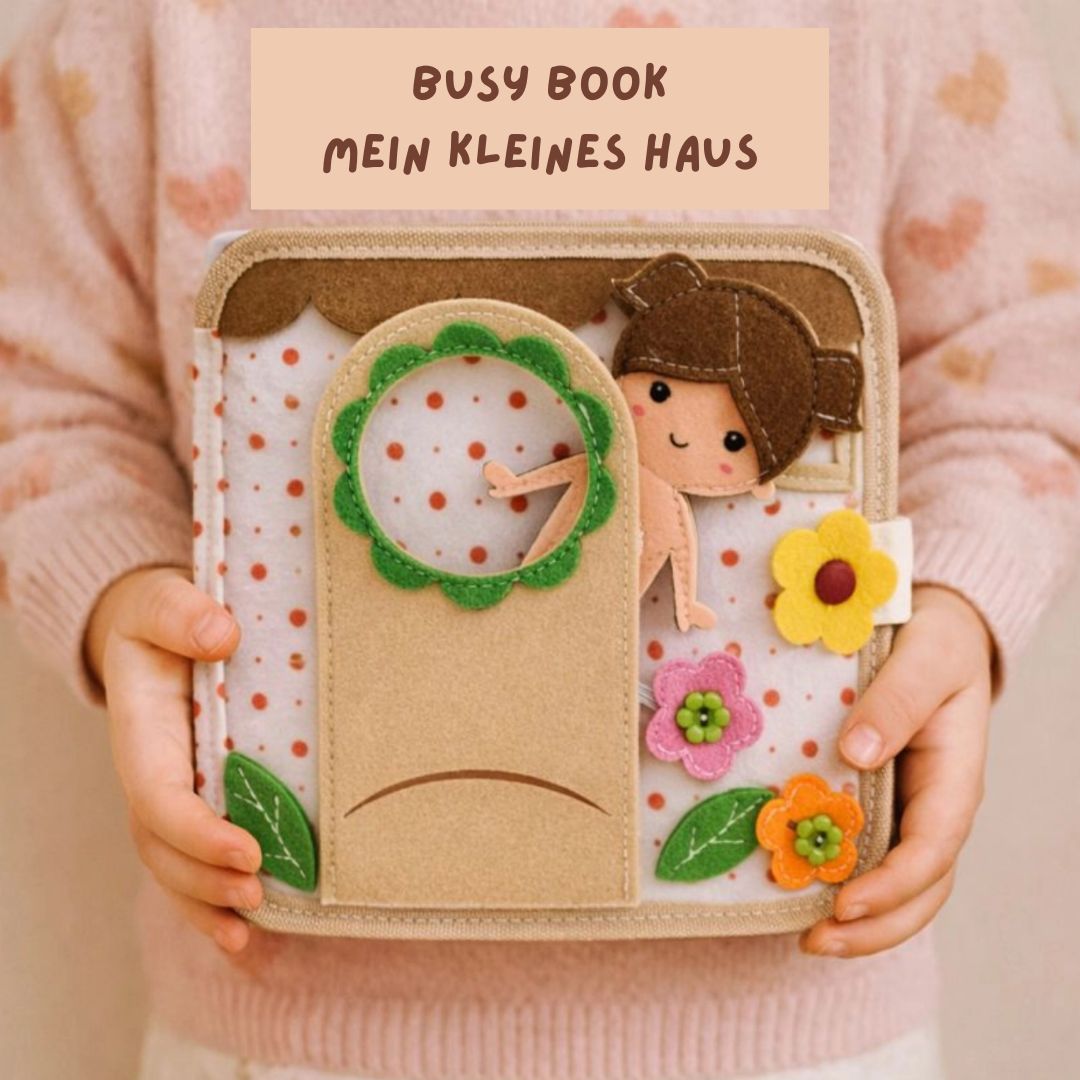 Montessori Beschäftigungsbuch 'Mein kleines Haus' für Kleinkinder