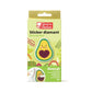 Mosaik Sticker Set aus Diamanten 'Avocado'