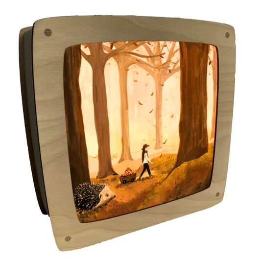 Motiv für Saisonlampe 'Herbstzeit'