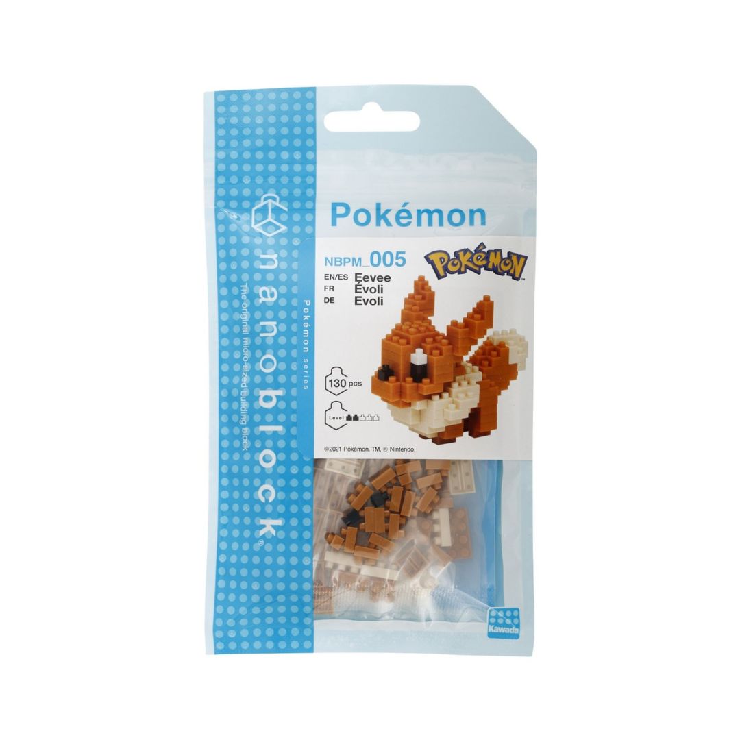 NANOBLOCKS 'Pokemon Eevee Evoli' 130 teilig