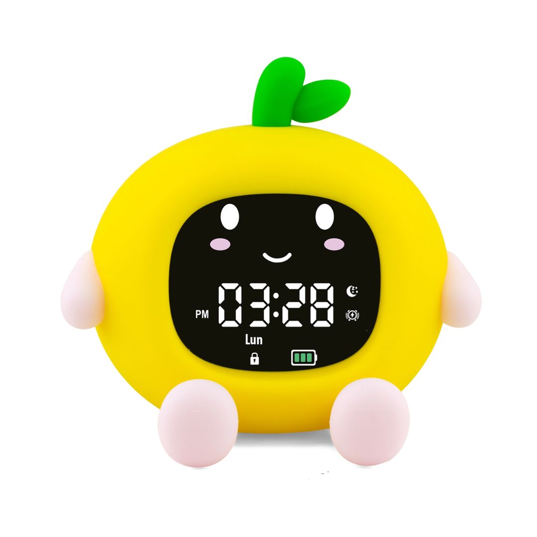 Nachtlicht Wecker multifunktional 'Orange'