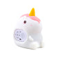 Nachtlicht Wecker multifunktional 'Weckerlou das Einhorn'