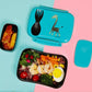 N'Ice Box für Kids Lunchbox mit Kühlpackung Spider anthra
