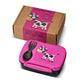 N'Ice Box für Kids Lunchbox mit Kühlpackung Kuh violett