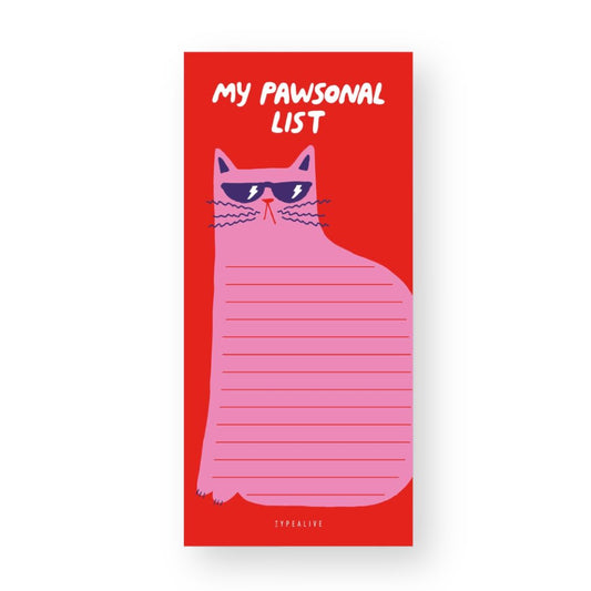 Notizblock 'My Pawsonal List'