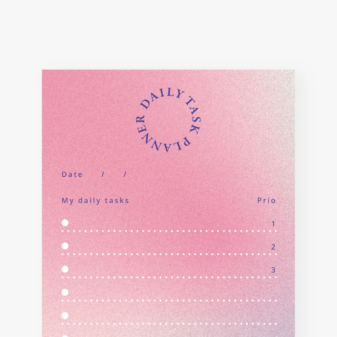 Notizblock 'Daily Tasks'