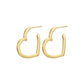 Ohrringe Herzen 'LOVE' gold