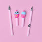 Löschbare Gelschreiber 2er Set 'Pen Buddies – Bubble / Yuki'