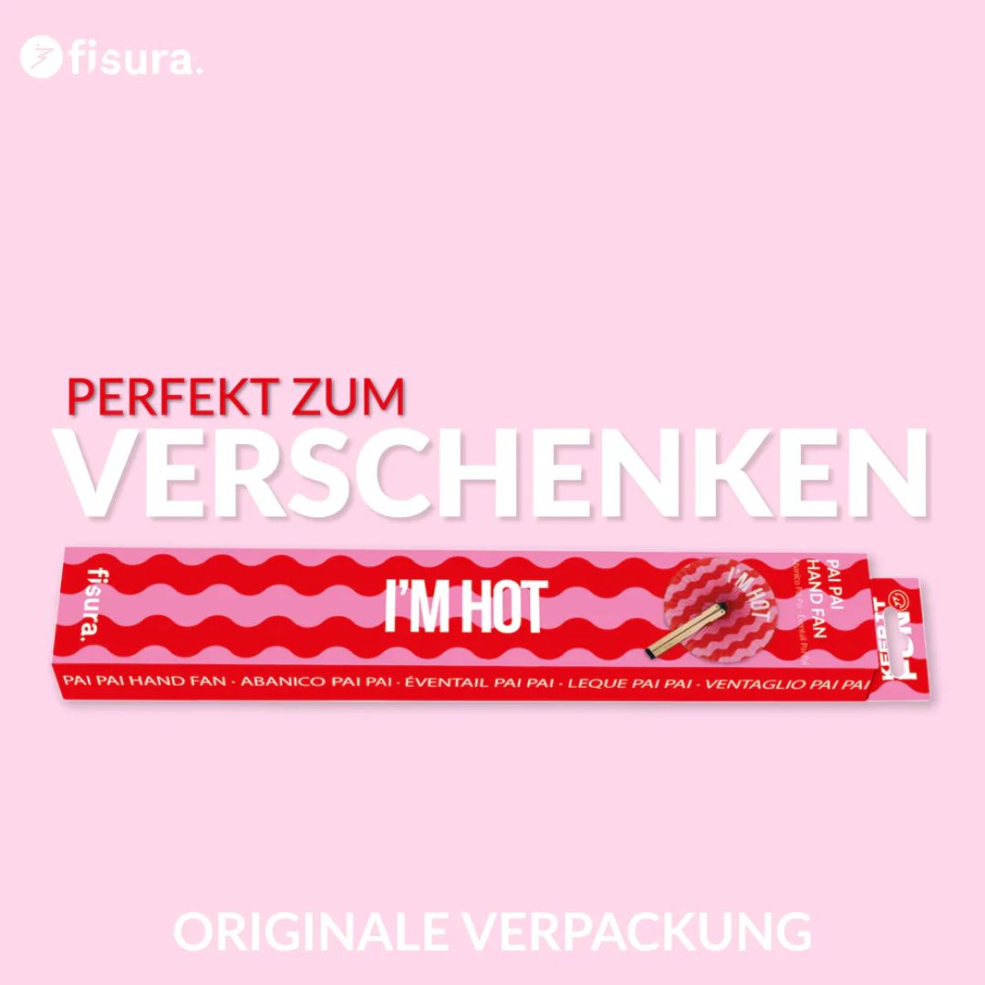 Pai Pai Handfächer I’m Hot