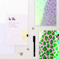 Paper Poetry Notizblock Acid Leo rosa A5