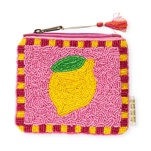 Perlen-Etui 'Zitrone' colorful