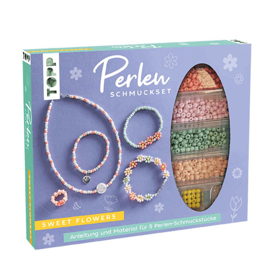 Perlen Schmuckset 'Sweet Flowers'