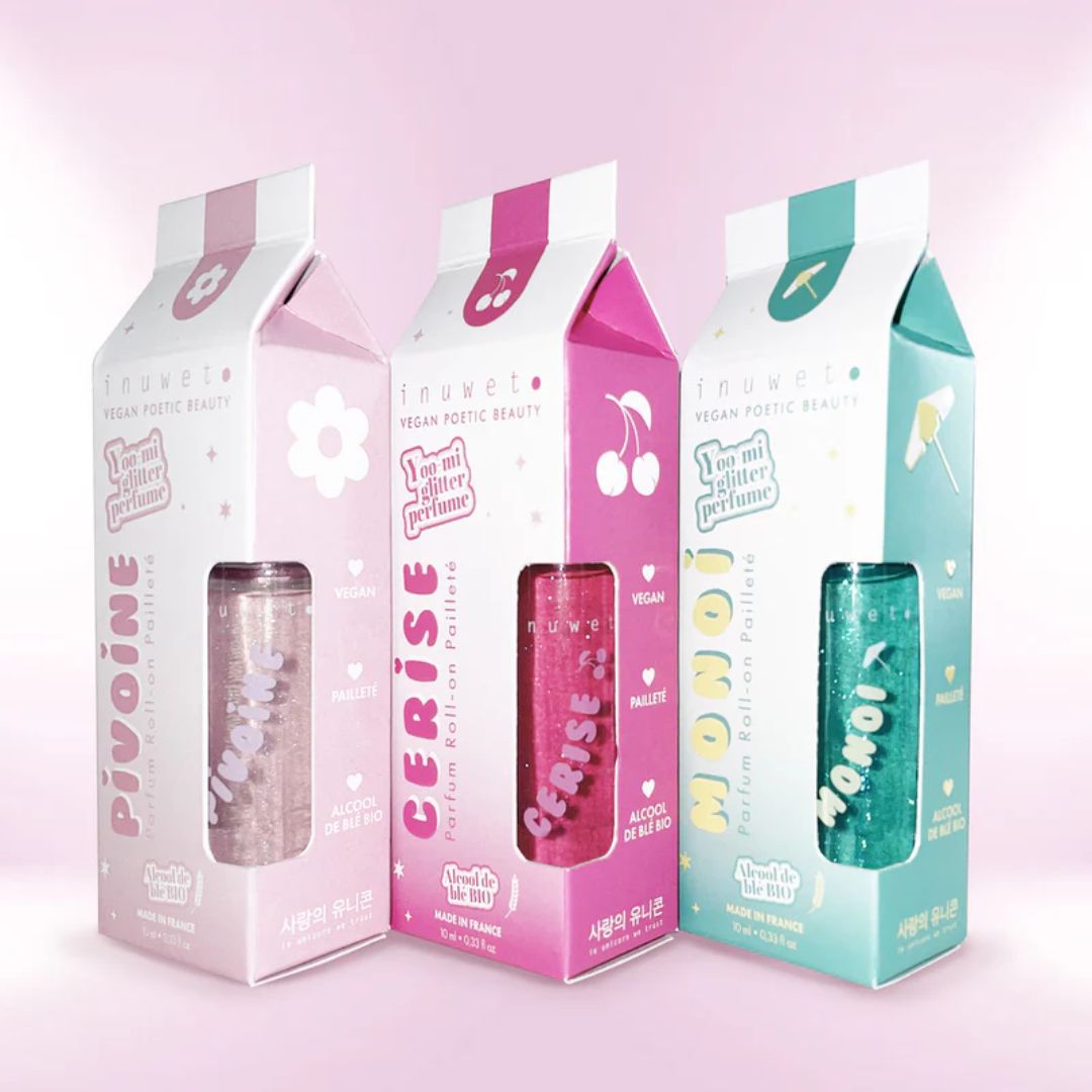 Pfingstrosen-Glitzer-Roll-on-Parfüm