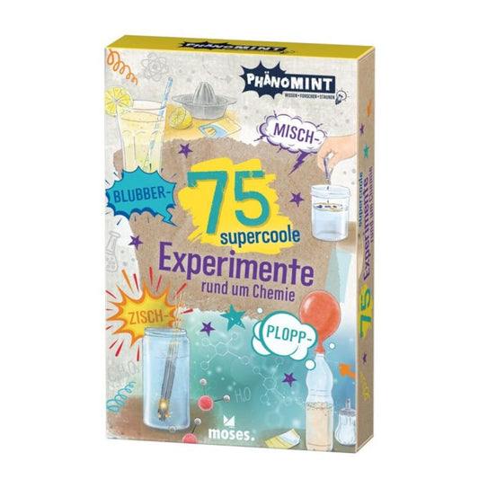 Phänomint 75 supercoole Blubber-Zisch-Misch-Plopp-Experimente