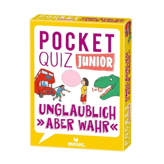 Pocket Quiz junior 'Unglaublich, aber wahr'