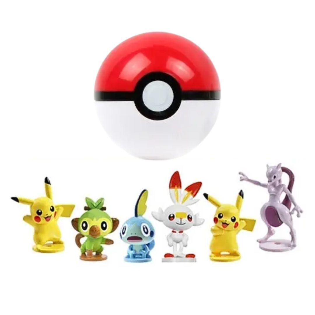 Pokémon Figur im Monsterball – Blindball