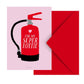 Postkarte 'For my Super Hottie'
