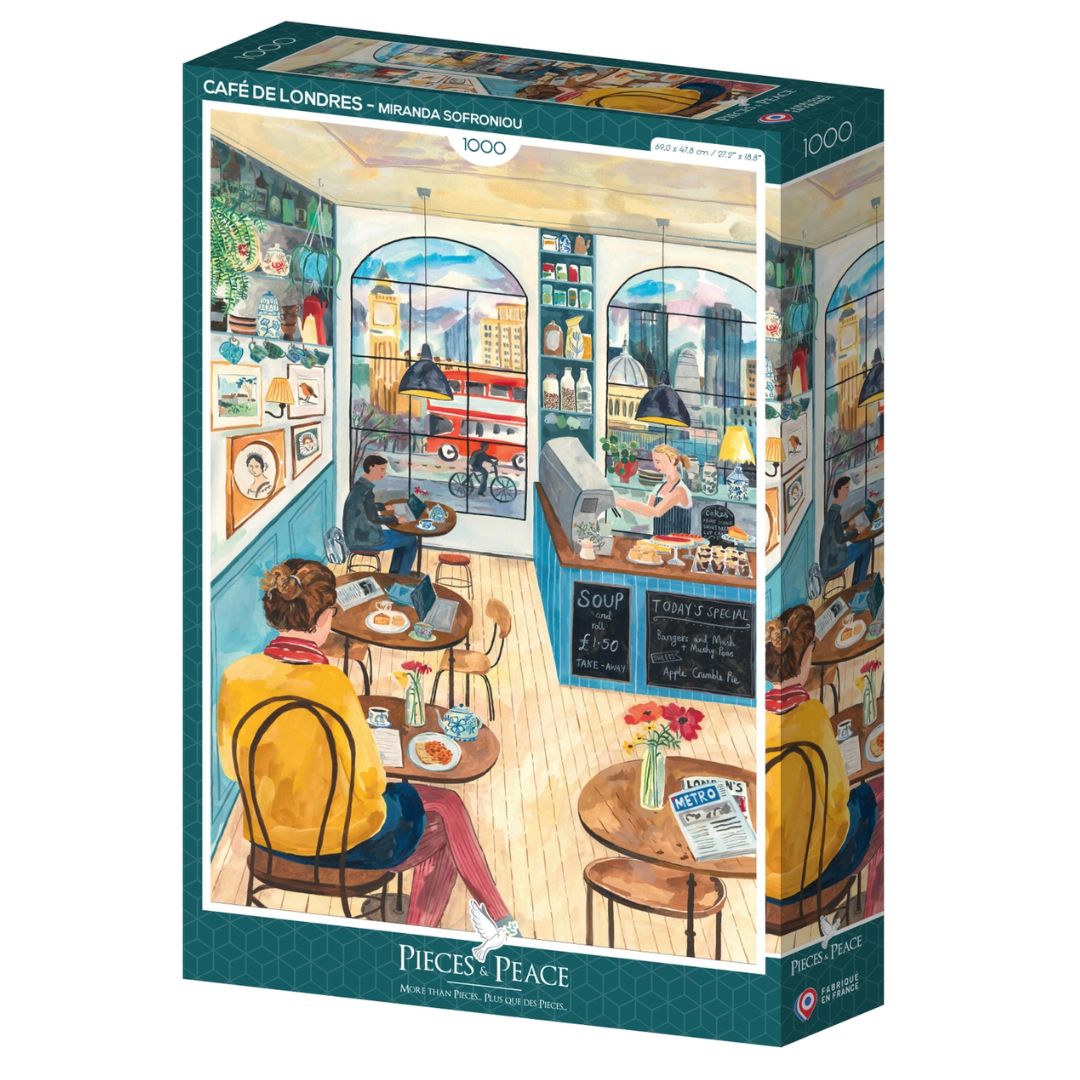 1000-teiliges Puzzle 'London Café'