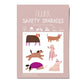 Reflektierende Sticker 'Safety Sparkles Hunde'