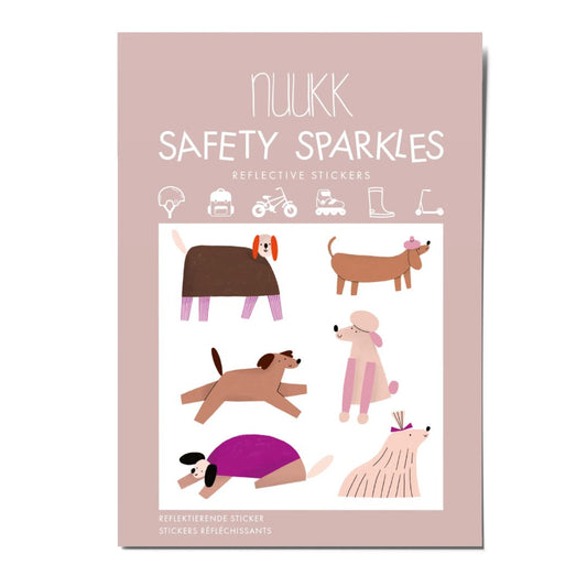 Reflektierende Sticker 'Safety Sparkles Hunde'