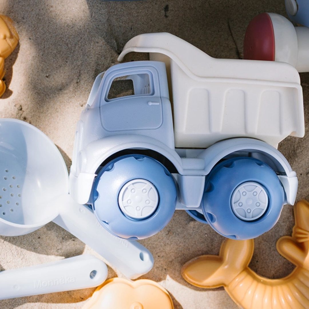 Sand-Spielzeug 9 teilig 'Hippo blau'