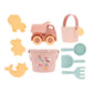 Sand-Spielzeug 9 teilig 'Catmaid blush'