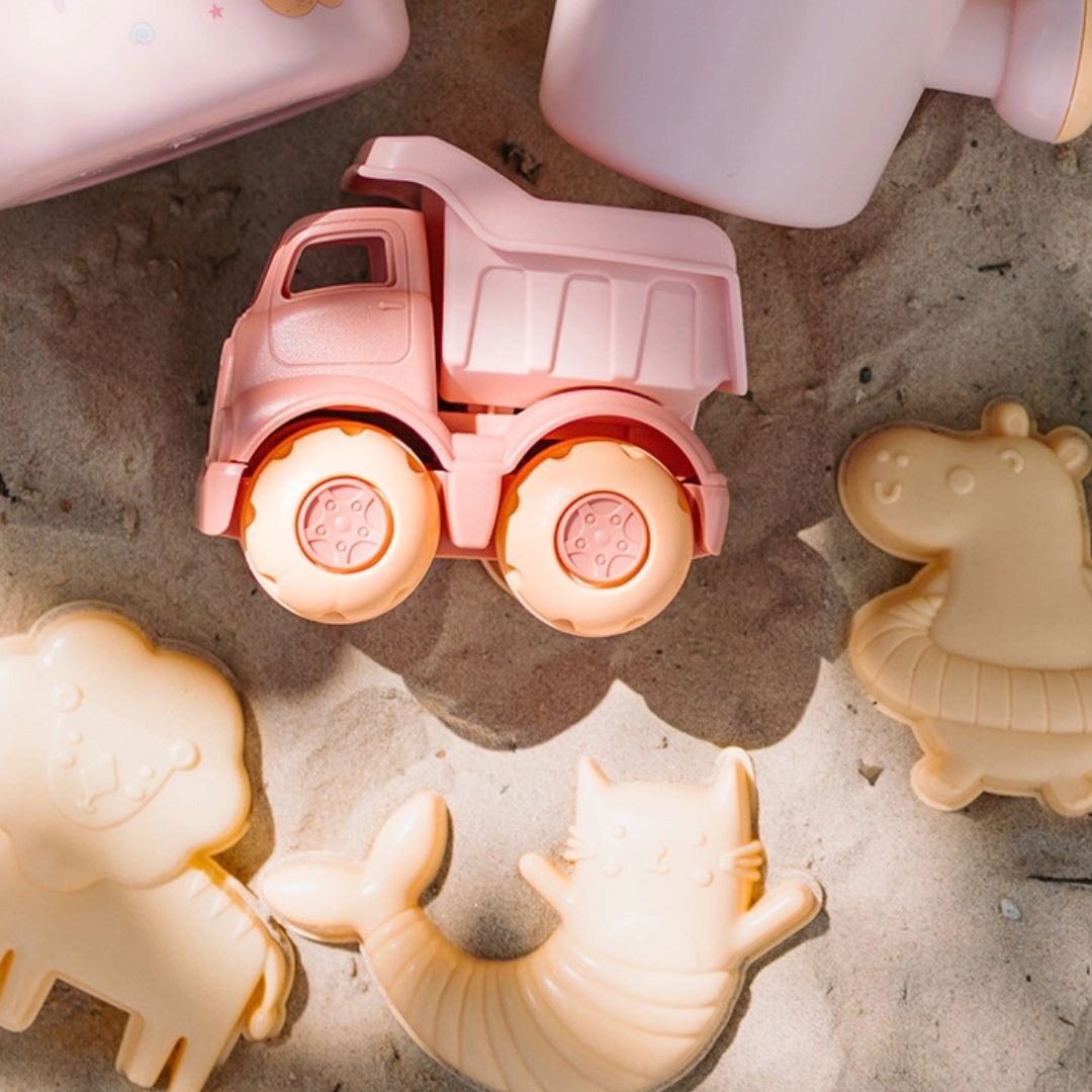 Sand-Spielzeug 9 teilig 'Catmaid blush'