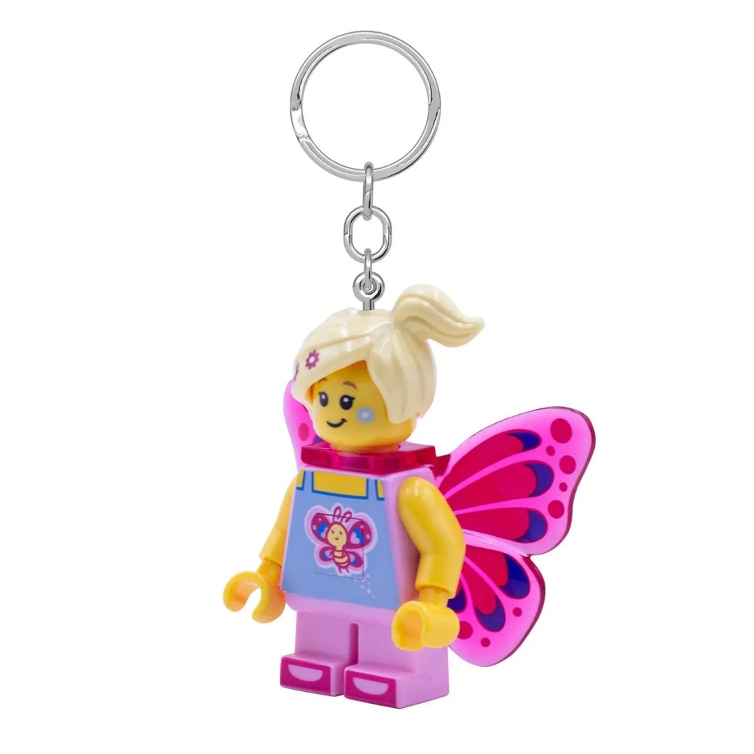 Schlüsselanhänger mit Taschenlampe LEGO ICONIC BUTTERFLY