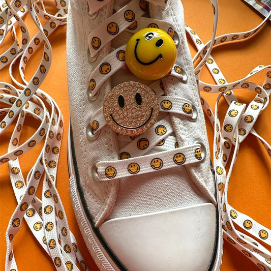 Schnürsenkel 'Smiley Print Shoelaces'