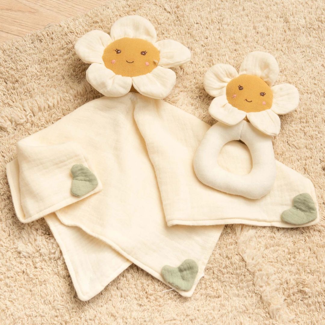 Schnuffeltuch 'Gänseblümchen'