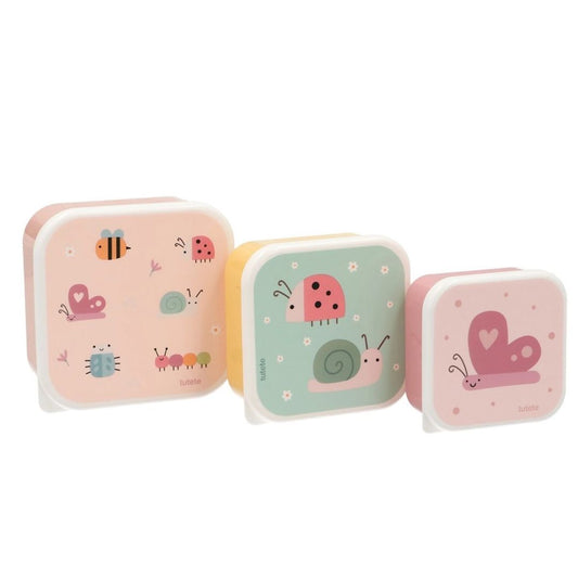 Set 3 Lunchboxen 'Käfer'