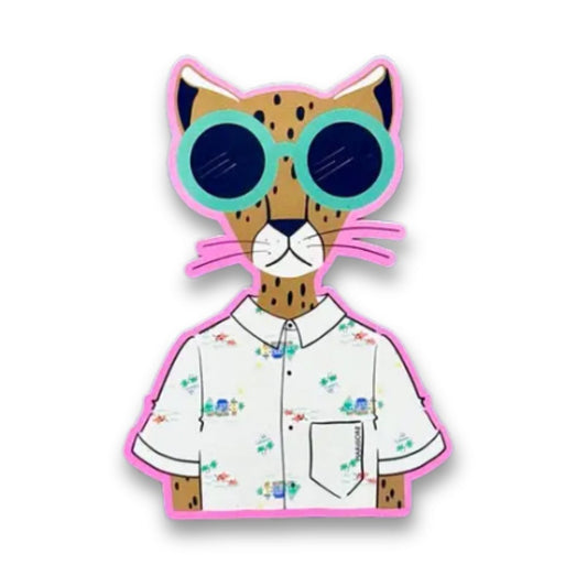 Spülmaschinenfester Sticker 'Leo'