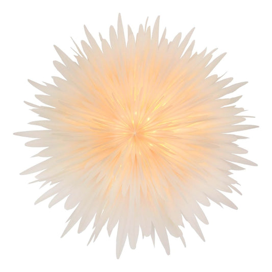 Stern aus Pergamentpapier 'Stella-Dalia' weiß 40 cm
