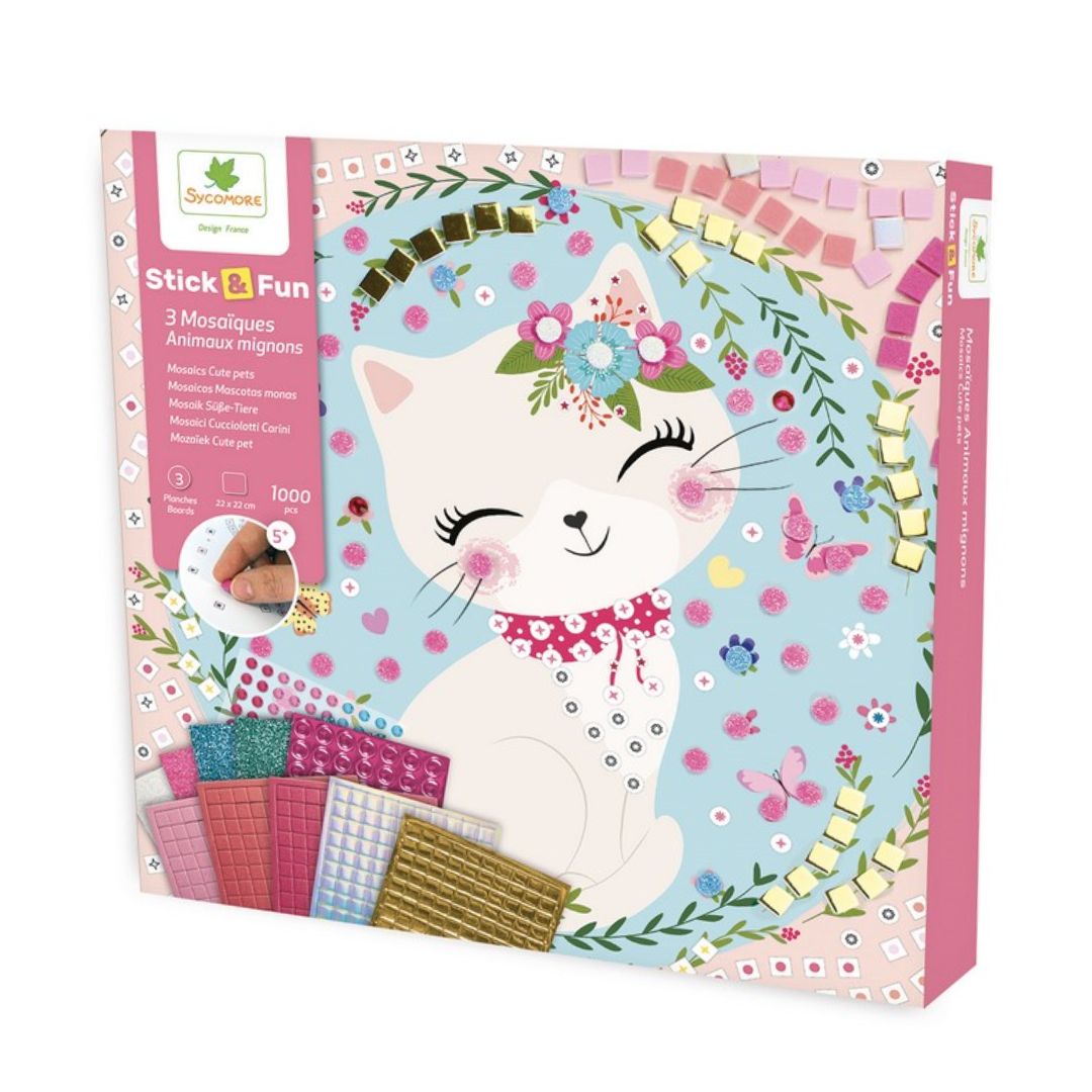 Stick & Fun Kinder Kreativset 'Cute Animals' 5+