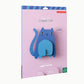 Studio Roof | Wall Art Katze 'Casper Cat'