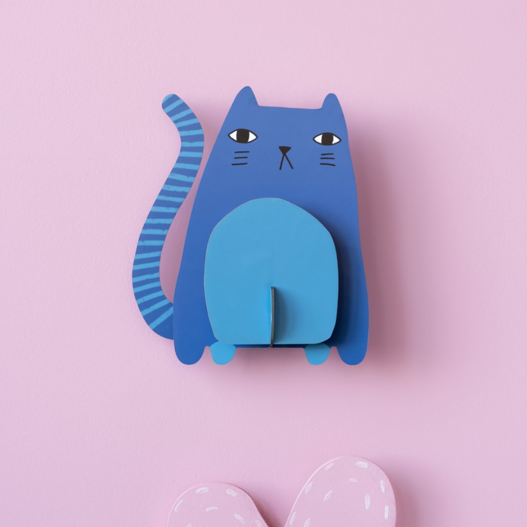 Studio Roof | Wall Art Katze 'Casper Cat'