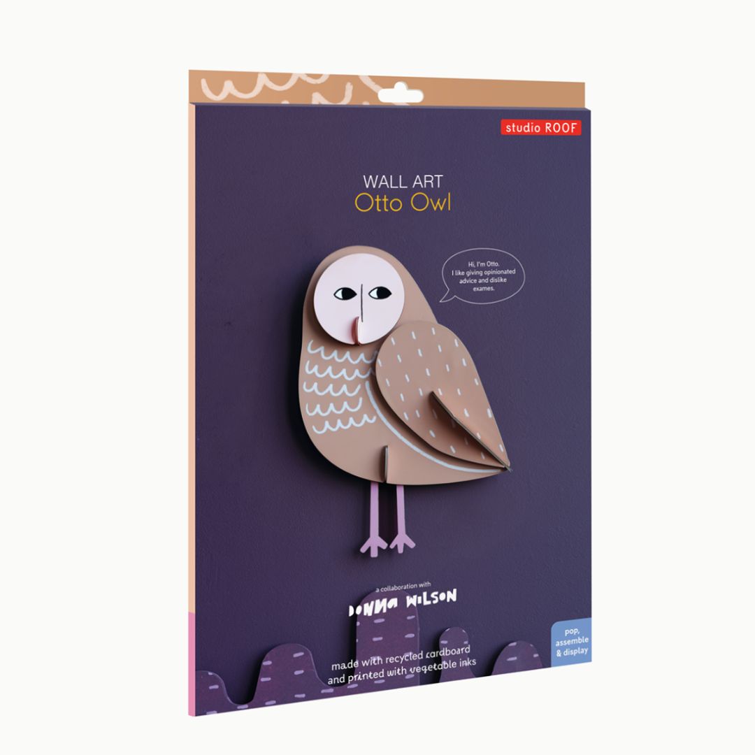 Studio Roof | Wall Art Eule 'Otto Owl'