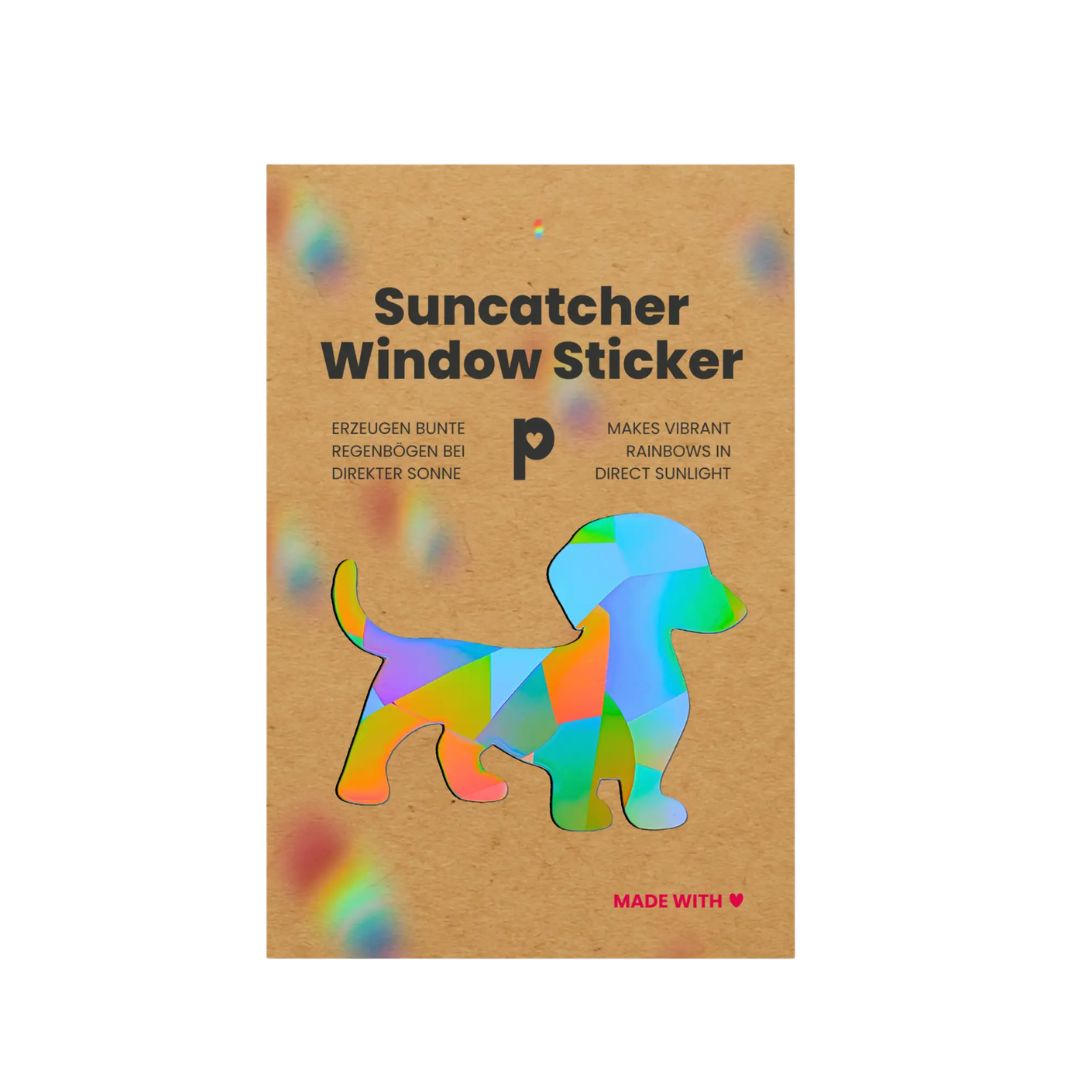 Suncatcher Fenstersticker Dackel