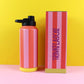 Trinkflasche Stripes feuerrot/rosa/gelb 1000 ml