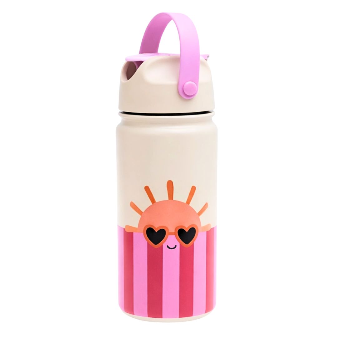 Trinkflasche aus Edelstahl für Kinder 'Club Soleil' 420 ml