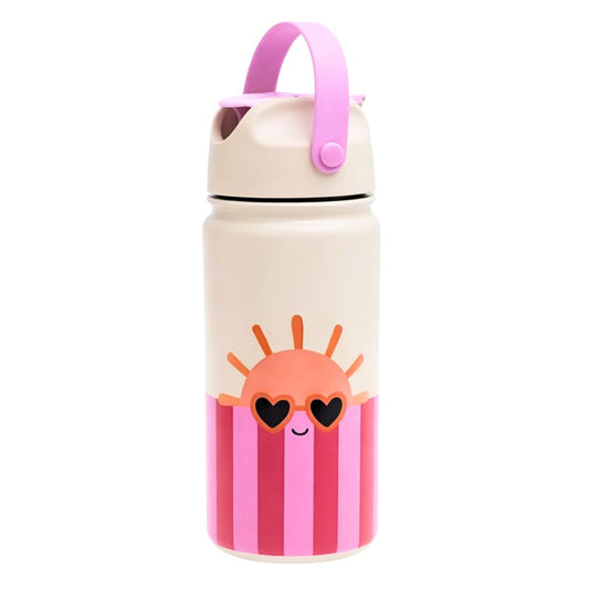 Trinkflasche aus Edelstahl für Kinder 'Club Soleil' 420 ml