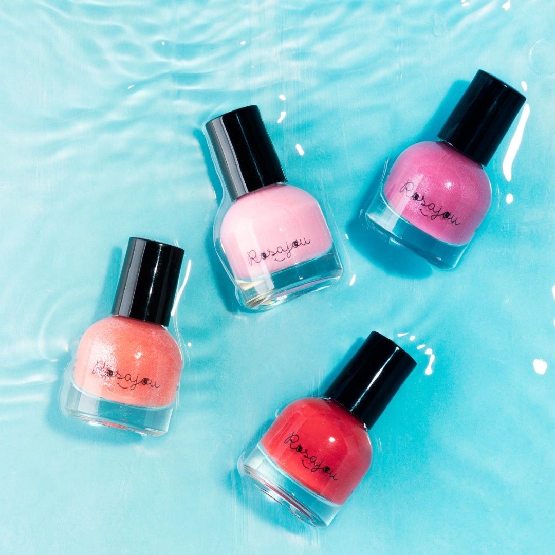 Wasserbasierter Peel Off Kinderlack 'korall'