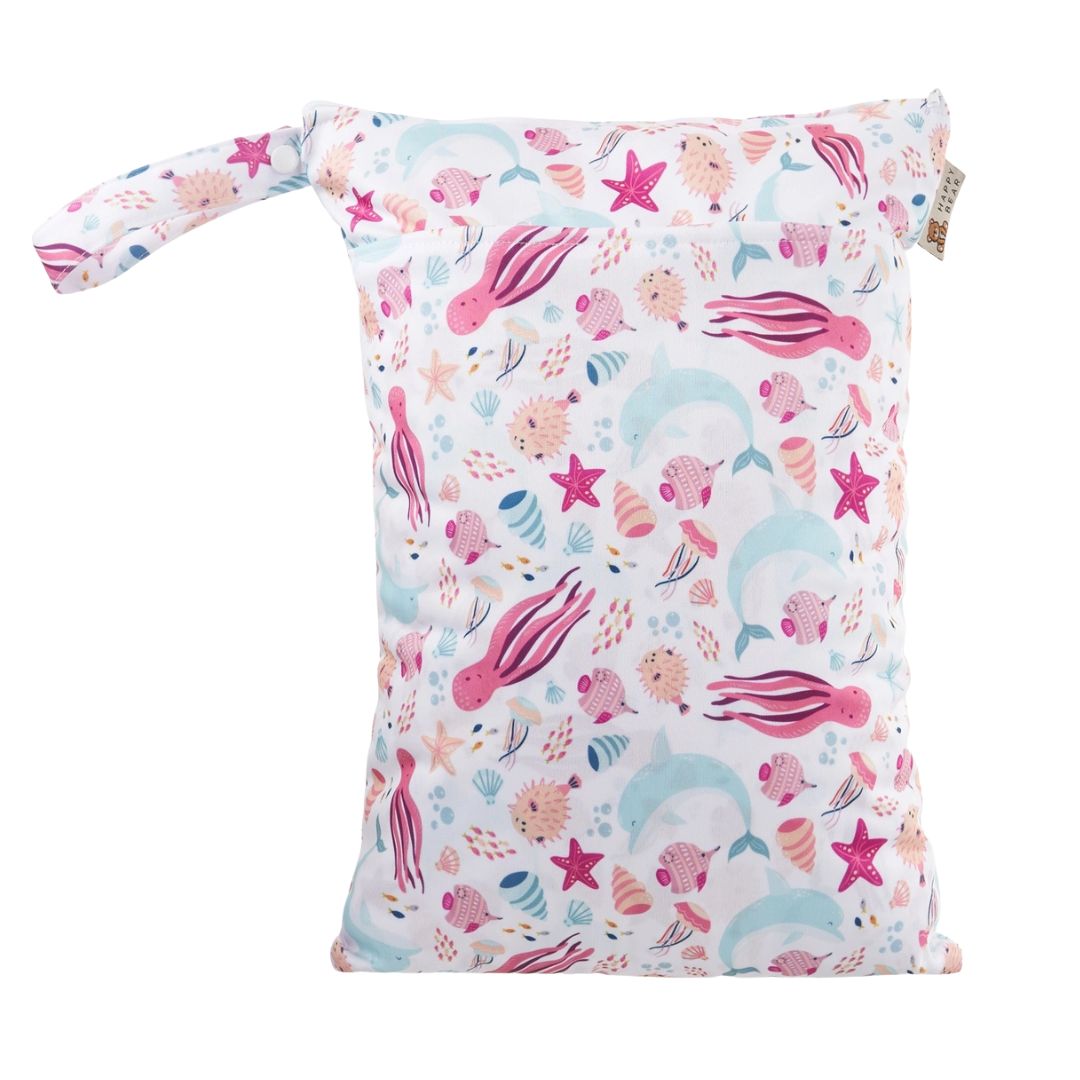 Wetbag Nasstasche mit 2 Fächern 30x40cm 'Pacific'